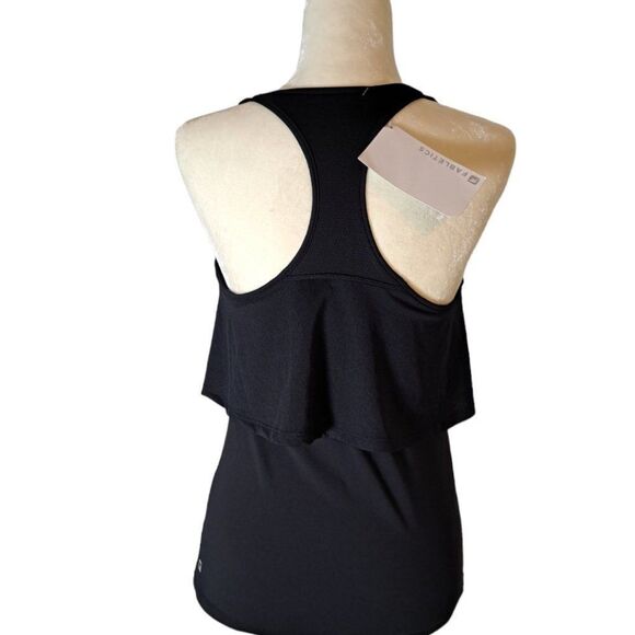 Fabletics Women's Ashlynn Racerback Athletic Top Sports Gym Black Athleisure S - Picture 8 of 10